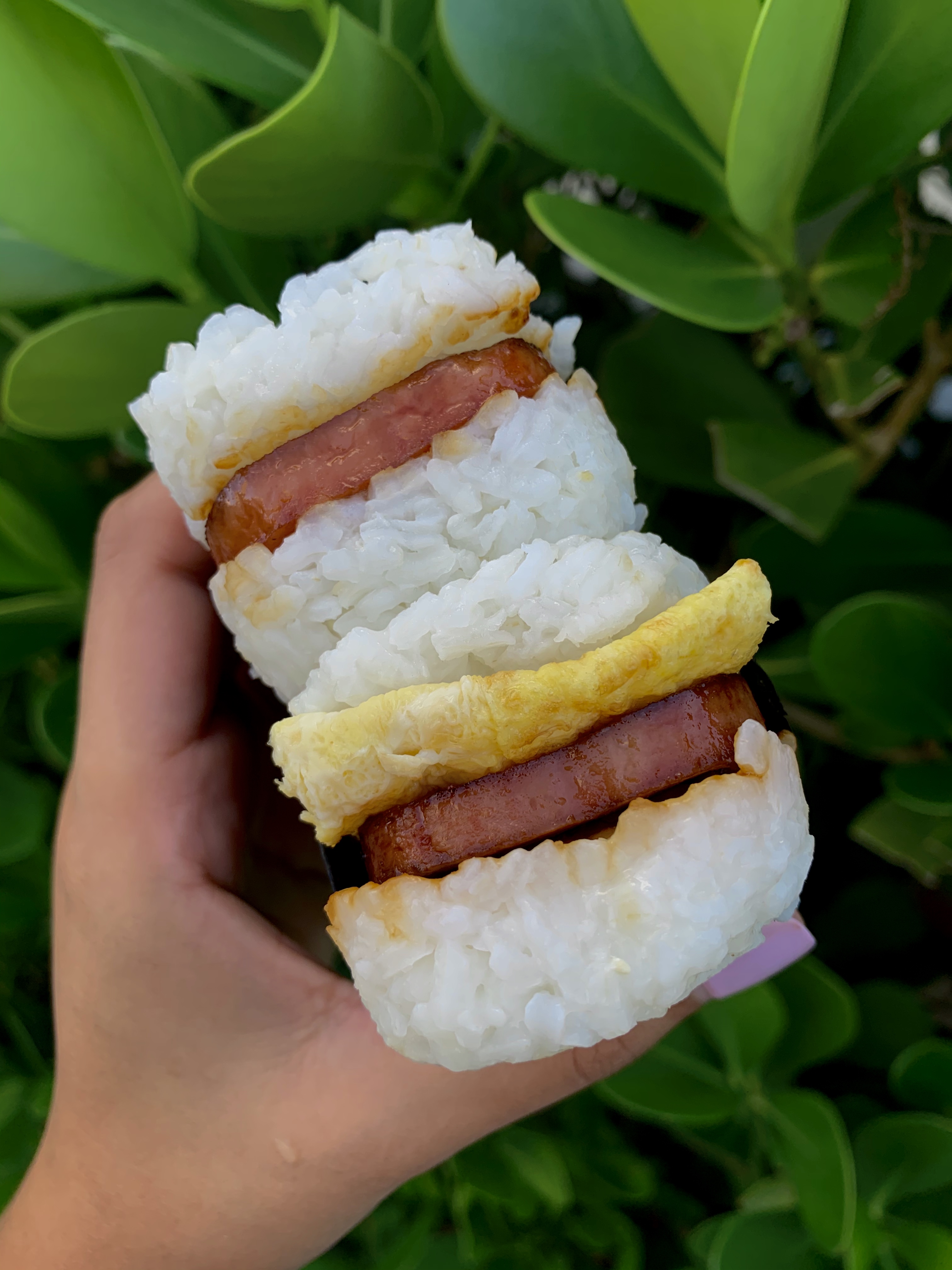 Spam Musubi with Egg